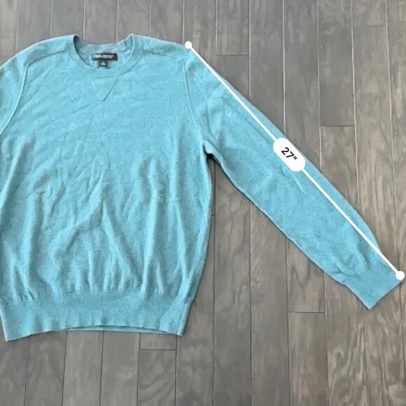 Green Banana Republic Medium Wool/Cashmere Blend Men's Sweater - Picture 7 of 9